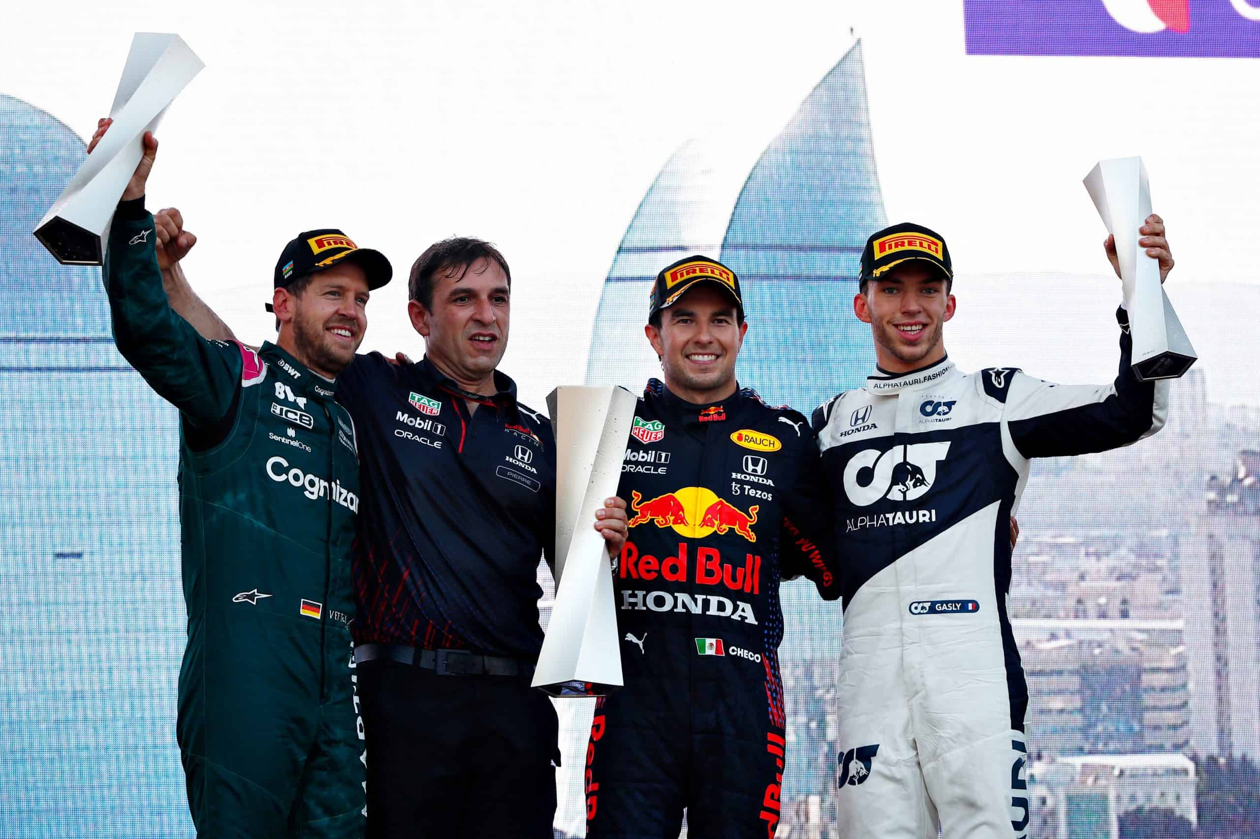 Formula 1: Sergio Perez wins the Azerbaijan Grand Prix. Red Bull is pulling away from Mercedes!